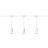 Star Trading String White String Light 10 Lamps