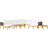 vidaXL 3057895 Loungesæt, 2 borde inkl. 8 sofaer