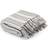 vidaXL Throw Blankets White, Grey (210x160cm)