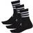 Adidas 3-Stripes Cushioned Crew Socks 3-pack - Black