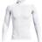 Under Armour Heatgear Mock Long Sleeve Baselayer Men - White/Black