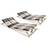 vidaXL 42 Ribbed Base 2-pack Sängram 70x200cm