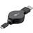 Goobay Charging and Sync Cable, Retractable 2.0 USB A - USB C M-M 1m