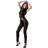 Cottelli Collection Crotchless Kinky Catsuit
