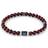 Tommy Hilfiger Wood Bead Bracelet - Brown/Silver