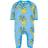 Småfolk Body Suits with Lion - Blue Grotto (14-4015)