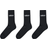 Adidas Half-Cushioned Crew Socks 3-pack - Black/White