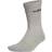 Adidas Half-Cushioned Crew Socks 3-pack - Medium Grey Heather/Black