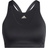 Adidas Medium-Support High-Neck Yoga Sports Bra - Carbon