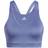 adidas Medium-Support High-Neck Yoga Sports Bra - Orbit Violet/Ambient Blush