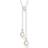 Thomas Sabo Necklace - Silver/Transparant/Pearls