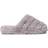 Ted Baker Lopsey Faux Fur Mule - Light Grey