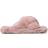 Ted Baker Lopply Pantoffels Met Imitatiebont - Pink