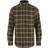 Fjällräven Övik Comfort Flannel Shirt - Dark Olive/Sand Stone