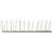 vidaXL 5-row Stainless Steel Bird & Pigeon Spikes Set