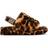 UGG Kid's Fluff Yeah Panther Print Slide - Butterscotch