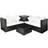 vidaXL 42893 Loungesæt, 1 borde inkl. 2 stole & 2 sofaer
