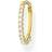 Thomas Sabo Charm Club Single Hoop Earring - Gold/Transparent