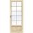 Swedoor Clever Line Tradition SP10 Inderdør Klart glas (80x210cm)