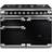 Rangemaster ELS110DFFGB 110cm Dual Fuel Gloss Black