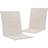 vidaXL 2-pack High Chair Cushions Beige (100x50cm)