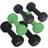 Schildkröt Fitness Vinyl Dumbbell Set Including Case