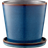 Bitz Flower Pot with Saucer Krukke