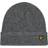 Lyle & Scott Bonnet Laine Noir Gris