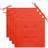vidaXL 112792 Sitzkissen Rot (40x40cm)