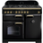 Rangemaster CDL100DFFBL/B Classic Deluxe 100cm Dual Fuel Black