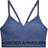 Under Armour Seamless Low Long HTR Bra Blue Female