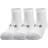 Under Armour Heatgear Lo Cut Sock 1346753-100 - Blanc