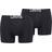 Levi's Basic Boxer Briefs 2 pack - Jet Black/Black