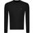 Farah Vintage Tim Organic Cotton Crew Neck Sweatshirt - Black