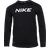 NIKE Kid's Pro Long-Sleeve Training Top - Black/White