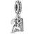 Pandora 21st Celebration Dangle Charm - Silver/Transparent