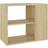 vidaXL Engineered Wood High Gloss Skab