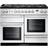 Rangemaster NEX110DFFWH/C Nexus 110cm Dual Fuel Black, White, Chrome