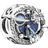Pandora A Trip To The Galaxy Charm - Silver/Blue/Transparent