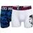 CR7 Cristiano Ronaldo Boys Line Trunk 2-pack - Blue/White