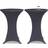 vidaXL 131428 2-pack Dug Sort, Grå