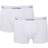 Calvin Klein Modern Cotton Trunks 2-pack - White