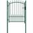 vidaXL Fence Gate with Spikes 102x175cm