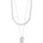 Pilgrim Bathilda Necklace - Silver