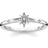 Thomas Sabo Charm Club Star Ring - Silver/Transparent