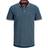 Jack & Jones Classic Pike Polo Shirt - Blue/Denim Blue