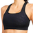 Nike Dri-FIT Swoosh Icon Clash Medium-Support 1-Piece Pad Printed Sports Bra - Black/Sail