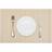 vidaXL 242107 6-pack Dækkeserviet Naturfarvet, Beige (45x30cm)