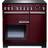 Rangemaster PDL90EICY/C Professional Deluxe 90cm Induction Cranberry Chrome, Red