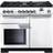 Rangemaster PDL100DFFWH/C Professional Deluxe 100cm Dual Fuel Black, White